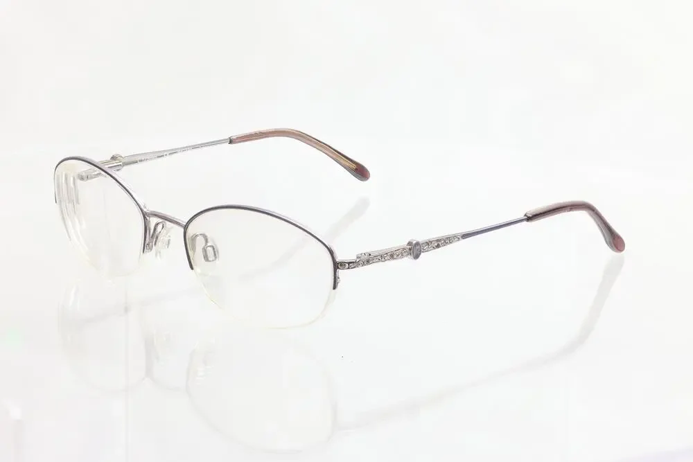 Jessica McClintock JMC188 Lilac 50-18-125 Eyeglass FRAMES ONLY - GOOD CONDITION